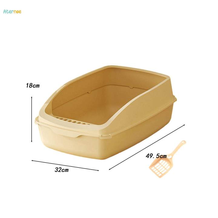 Cat%20Toilet%20Large%20for%20Medium%20Large%20Cats%20Small%20Pets%20Yellow%20-%20Image%209