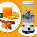 Nima Electric 2 in 1 Blender and Grinder Offers Convenient and Versatile Grinding and Blending Functions. 