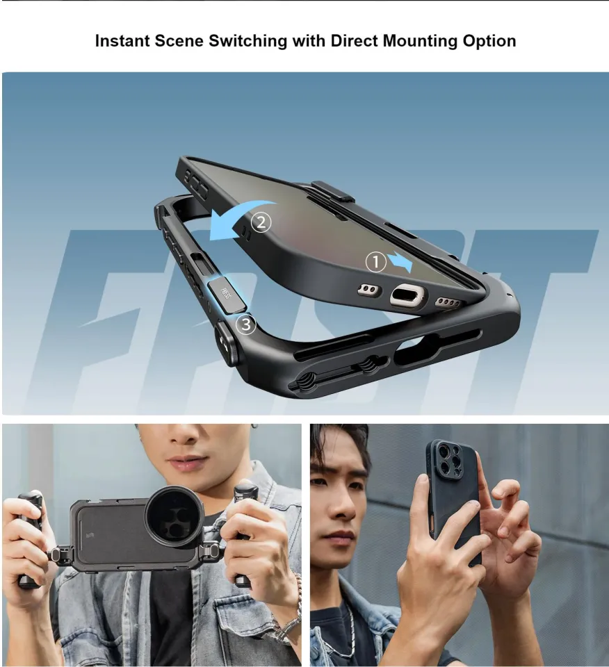 SmallRig 5008 Mobile Video Cage iPhone 16 Pro