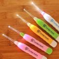 FlashLight LED Earpick Dig Earwax Cleaner Earwax Remover Luminous Earpick Ear Cleaning Tools For Baby Adults Safety Ear Care. 