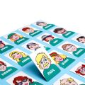 Guess Who I Am Children's Board Game Puzzle Parent-Child Interactive Thinking Logic Training Toys Double Battle Card. 