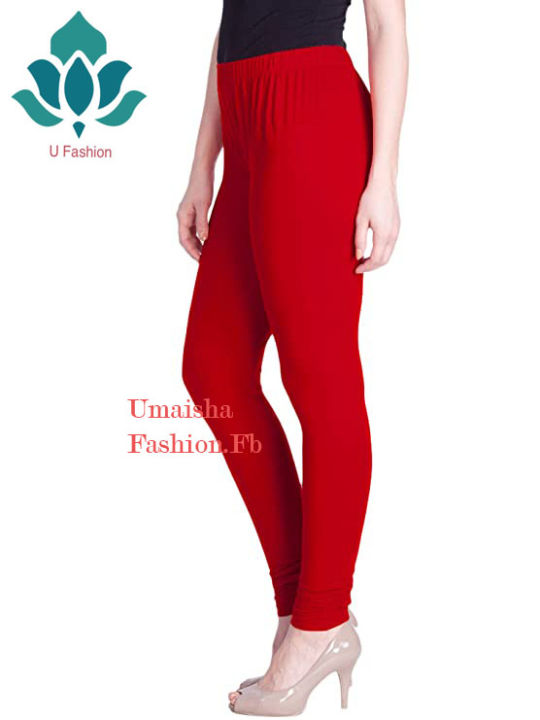Women/Girl%20Leggings-(Fabrics%20Cotton)%20Long%20Churidar%20Ties%20Pant%20Leggings%20-%20Image%202