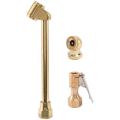 3 Pack Heavy Duty Brass Air Chuck Set, 1/4 Inch Brass Air Chuck for Tire Inflator Gauge Compressor Accessories. 