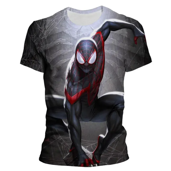 Summer%20Spider%20Man%203D%20printing%20kids%20adult%20sports%20T-shirt%20daily%20street%20fashion%20comfortable%20children's%20top%20-%20Image%202