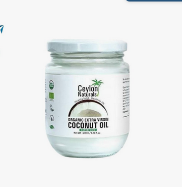 Ceylon Naturals Organic Extra Virgin Coconut Oil 200ml