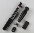 Mobile phone selfie stick GOPRO camera mini selfie artifact mobile phone double concave tube/eccentric tube selfie stick extension rod.