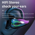 S20 Ear Clip headset V5.3 Non In Ear Single Ear OWS Bluetooth Earphones Running Sports Universal headphones. 