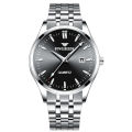 Ststaunch FNGEEN Men's Watch Business Trend Waterproof All Steel Wrist Watch  Fashion Calendar Luminous Watch Ultra Thin Student Men's Quartz Watch Men's Casual Business Watch. 