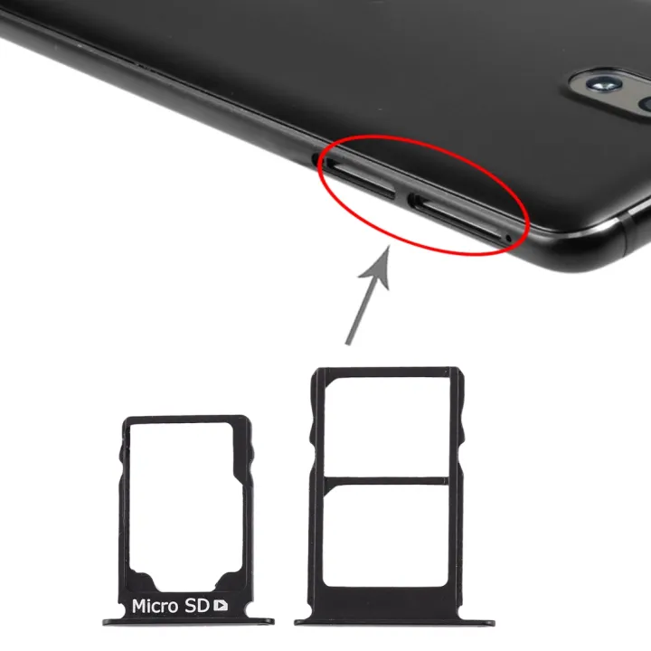 Card Tray + Card Tray + Micro SD Card Tray for Nokia 3.1 TA-1049 TA-1057 TA-1063 TA-1070
