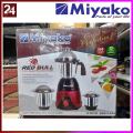 Miyako Multipurpose 3 IN 1 Heavy Duty Blender & Mixer Grinder RED BULL | 850 Watt | Made in India. 