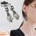 Carat Women Earrings Head Funny Exaggerated Hook Earrings. 