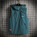 Mens Sleeveless Jacket Fashion Vests Men's Waistcoat Casual Autumn Black Outwear Oversize 5XL 6XL 7XL. 