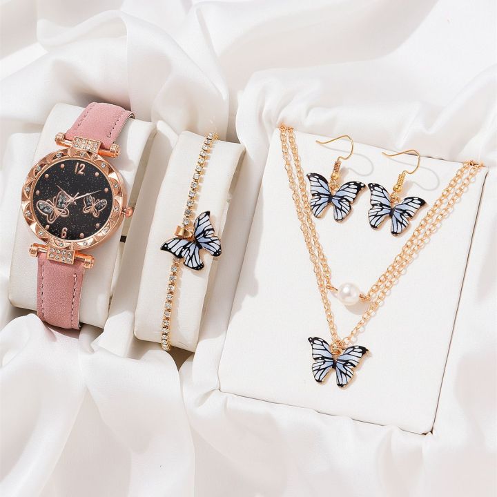 Fashion%20Women's%20Quartz%20Watch%20Leisure%20Business%20Versatile%20Earrings%20necklaces%20bracelets%20Watches%EF%BC%88No%20Box%EF%BC%89%20-%20Image%202