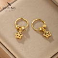 Xuping jewelry, Japanese and Korean fashion, fairy tassels, stars, butterflies, love earrings, women's gold, niche design sense earrings. 
