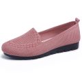 New Casual Summer Mesh Breathable Shoes Women's Slip on Flat Shoes Ladies Loafers Comfortable Lightweight Sneaker Flats Footwear. 