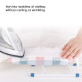 Tabletop Ironing Board, Folding Ironing Table Multi Uses Steel Leg Stable Small Smooth Portable for Home for Travel for Collars for Sleeve. 