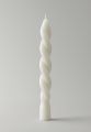 Long Twisted Table Candles Spiral Luxury Candles.