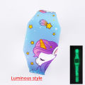 New Luminous Unicorn Child Watches For Girl Ocean World LED Watch Kids Student Electronic Watch Clock.