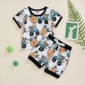 Summer Cotton Baby Sets short sleeve Boy T-shirt + Shorts Sets Toddler Clothing Baby Boy Clothes. 