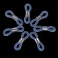 100PCS Plastic Silicone Glasses Chain Antiskid Rubber Ring Rubber Ring Strap Eyelets For Silicone Glasses Band Rope. 