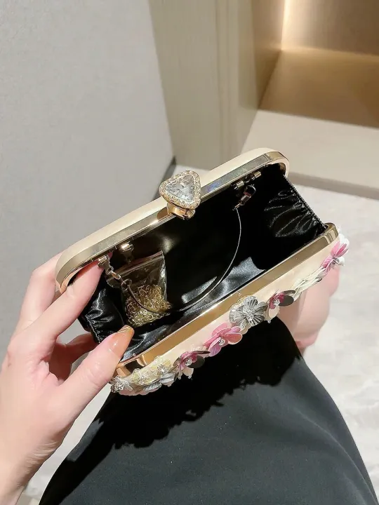3D%20Beaded%20Flower%20Evening%20Bag,%20Elegant%20Box%20Clutch%20Purse,%20Women's%20Wedding%20Handbags%20For%20Party%20Prom%20-%20Image%206