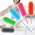 Adjustable Microfiber Duster Stretch Extend Telescopic Feather Duster Home Car Furniture Cleaning Tools Book Cleaner. 