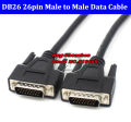DB26 HDB 26 pins Male to Male Data Cable 26pin Signal Terminal Breakout Connector Date adapter wire Cable 1.5M 3M/5M. 
