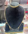 Elegant Black Leather Jewelry Display Stand for Necklaces, 10-inch Display Holder for Women Fashion Jewellery.
