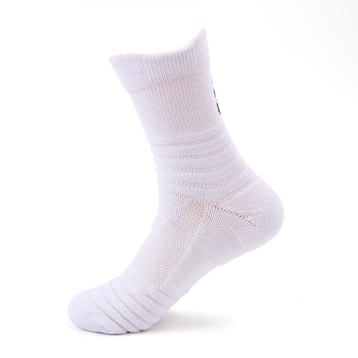 Men's%20Mid-Calf%20Athletic%20Socks%20Badminton%20Running%20Outdoors%20Elite%20Socks%20Brushed%20Socks%20Sweat-Absorbent%20Non-Slip%20Basketball%20Socks%20Wholesale%20-%20Image%202