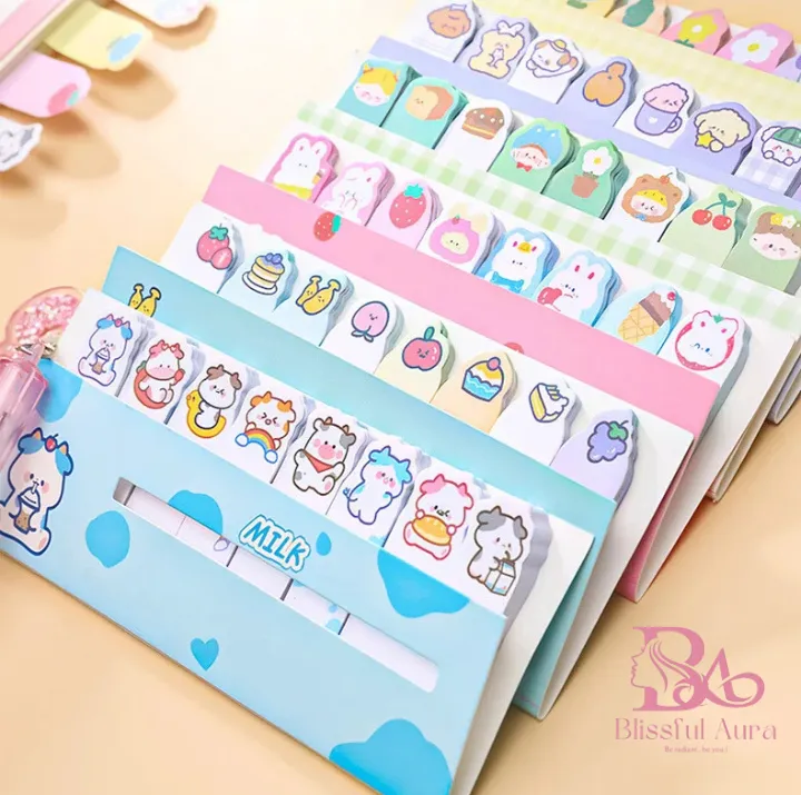 Lytwtw's%20Kawaii%20Stationery%20Cartoon%20Animals%20Marker%20Memo%20Pad%20Bookmark%20Flags%20Index%20Tab%20Sticky%20Notes%20Label%20Paper%20Stickers%20-%20Image%205