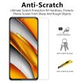 Tempered Glass for Xiaomi Mi Poco F3 F4 X4 GT M3 M4 X3 Pro Screen Protector for Redmi Note 11 9 10 Pro 11S 9S 9A 9T 8T Lens Film.