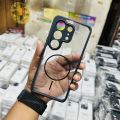 Tecno Camon 50 Ultra Q series Magsafe Magnetic Wireless Charging Case Clear Transparent Shockproof Back Cover Phone case.
