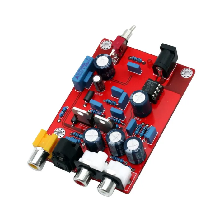 Hifi Tda1543 + Cs8412 Audio Decoder Board Op Amp Decoding Decode ...