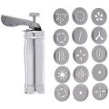 Biscuit Maker Press Machine - Silver. 