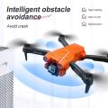New RC Drone 4K HD Dual Camera Drones Obstacle Avoidance with Optical Flow Drone Drone Camera.