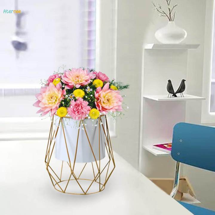 Metal%20Planter%20Stand%20Flower%20Pot%20Holder%20Flower%20Vase%20Stand%20Decorative%20Modern%20Flowerpot%20Holder%20Flower%20Holder%20for%20Living%20Room%20Table%20Decor%20-%20Image%203