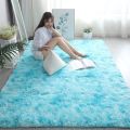 Nordic Tie Dyeing Rug Carpet Soft Cotton alfombra Grey tapis salon Floor Mat Plush Area Rugs Carpets For Living Room Bedroom. 