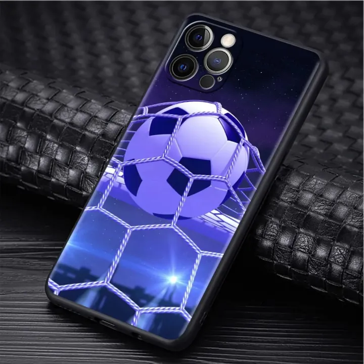 Football%20Soccer%20Case%20For%20Apple%20iPhone%2014%20Pro%20Max%2013%2011%2012%20Mini%20SE%207%208%20Plus%20X%20XS%206%206S%20Shell%20Phone%20Cover%20Soft%20TPU%20Funda%20-%20Image%204