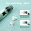 Rechargeable Baby Nose Cleaner Silicone Adjustable Suction Electric Child Nasal Aspirator Health Safety Convenient Low Noise.