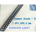 【Alizeker Mall】BIN-2 10PC/Lot SMD 0603 1615 RGB Full Color 0805 Red/Green/Blue Common Anode Led  1.6*1.6*0.6 mm LED. 