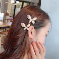 Ameesi Hair Clip Butterfly Shape Sparkling Bowknot Hair Clip. 