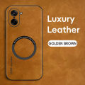 lthmy for OnePlus Nord CE5 Phone Case Luxury Leather TPU PC Shockproof Magnetic Wireless Charging Back Cover.