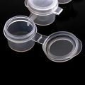 50 Strips Paint Pots Strips,300 Pots 2Ml/0.07 Oz Empty Paint Cup Pots with Lids, for Classrooms Paintings Art Festivals. 