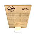 Premium Wooden Desk Calendar - Enhance Organization with the Elegant Wooden Desk Calendar - Combining Functionality and Aesthetics. 