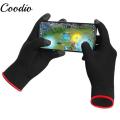 Coodio Unisex Warm Breathable Ultra-thin 5-finger Anti-slip Gloves For Gaming Touch Screen.