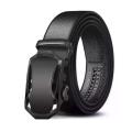 Black artificial leather auto gear belt FOR men.
