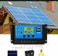 10A Solar Charge Controller 120W, LCD Display & MCU Control. 