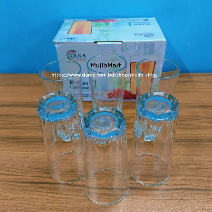 Crystal%20Clear%20Drinking%20Glass%20Set%20(6%20Pieces)%20OLiLA%20W017%20-%20Image%205