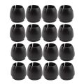 16pcs Chair Caps Table Foot Pads Non-Slip Silicone Furniture Covers Floor Protectors Glides Cap Furniture Legs Leveling Feet Mat.