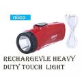 Rechargeable LED Torch Light with Money checker. 